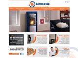Vente et installation de poele a granules Palazzetti pres de Brest | Airmetic